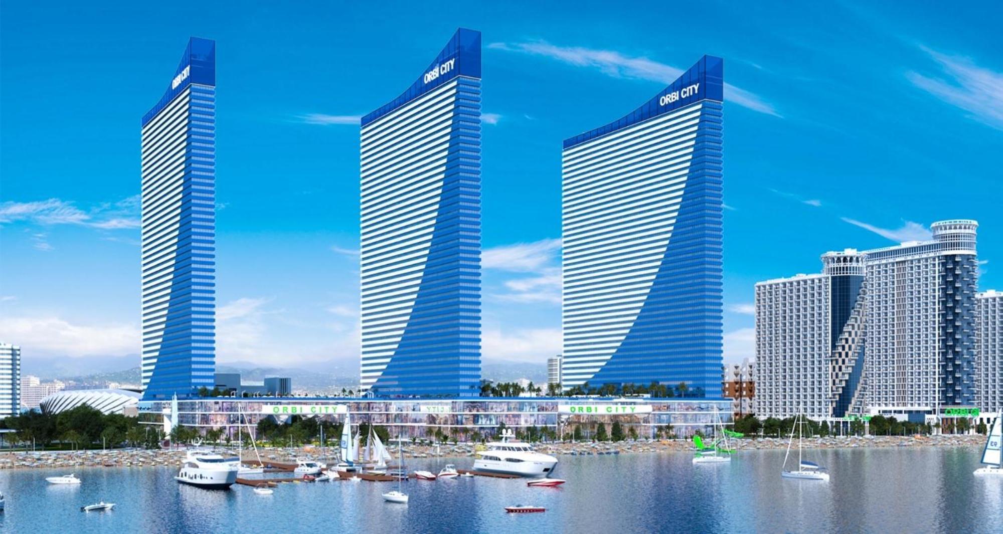 Orbi City Batumi Bagian luar foto